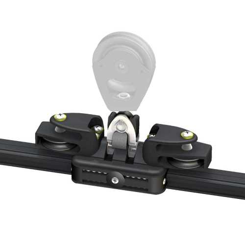 Carrello randa Antal 110 con giunto Stand-Up e 1 puleggia con arricavo