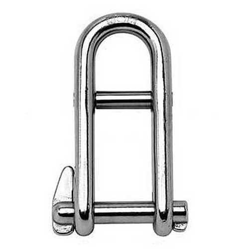 Grillo con chiusura a scatto inox AISI 316 con barretta carico di rottura dichiarato