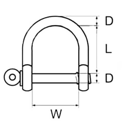 Grillo largo inox AISI 316