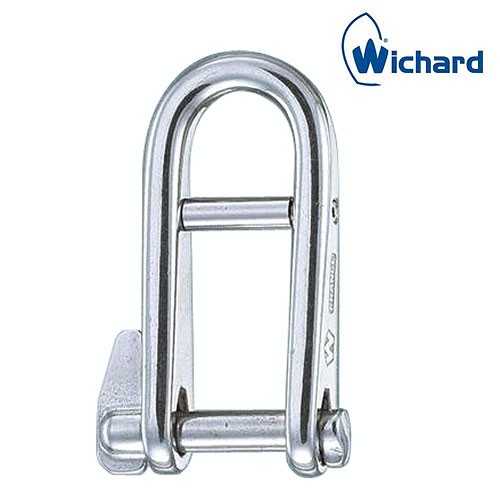 Grillo con chiusura a scatto acciaio inox AISI 316 Wichard con barretta