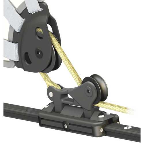 Carrello tesabase con puleggia