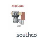 Chiusura a pulsante Southco Point Aggancio regolabile