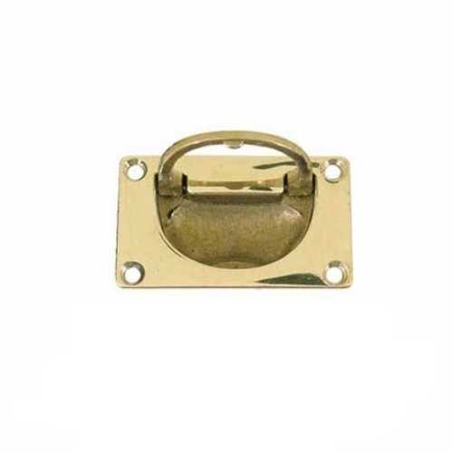 Maniglia ad incasso con impugnatura curva