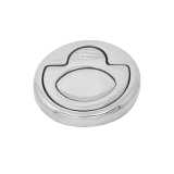 Maniglia alza paglioli ad incasso rotonda e piana