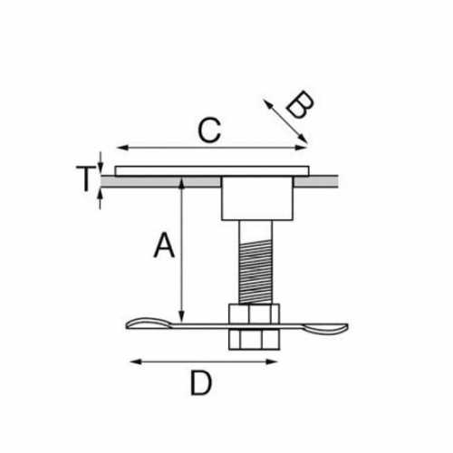 Chiusura rettangolare a compressione Q1