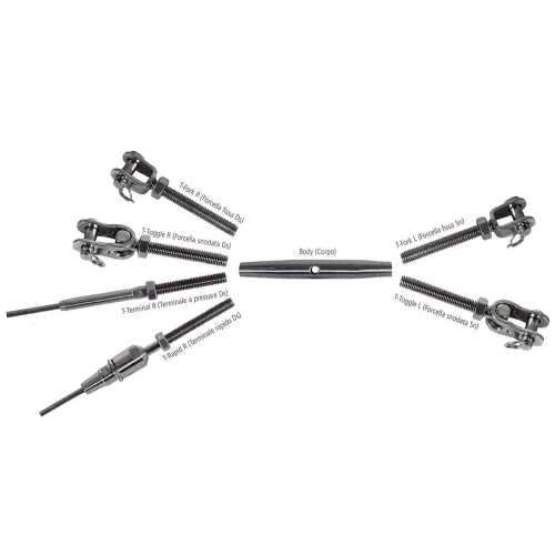 Tenditori modulari MTM - Corpo