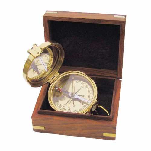 Bussola Clinometro Ø 7,5 cm completa di scatola