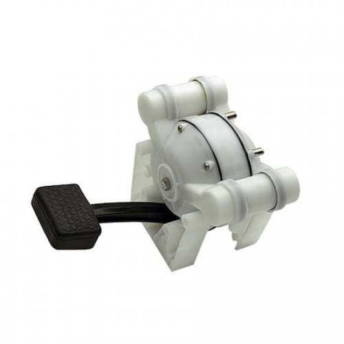 Pompa a pedale con valvole per lavelli