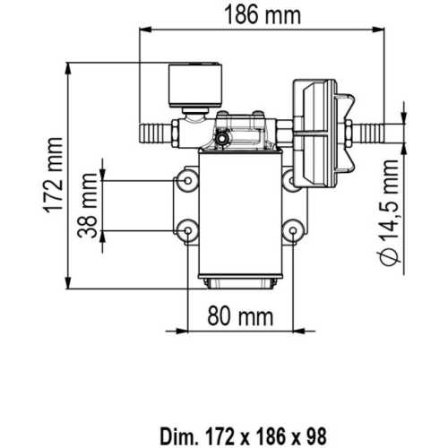 Pompa autoclave UP3/E MARCO