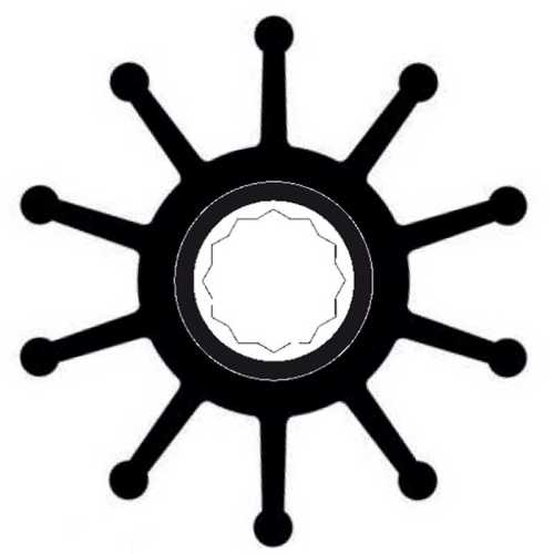 Girante 119593-42200 Yanmar