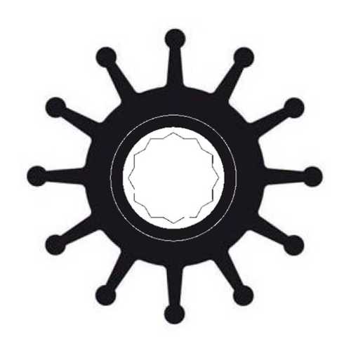 Girante 119773-42600 Yanmar