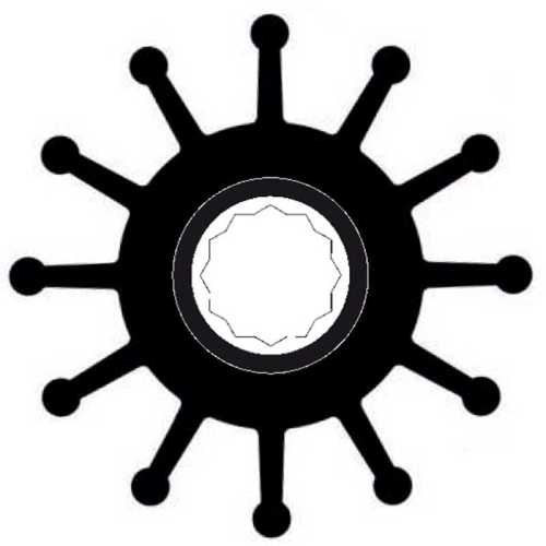 Girante 119574-42550 Yanmar