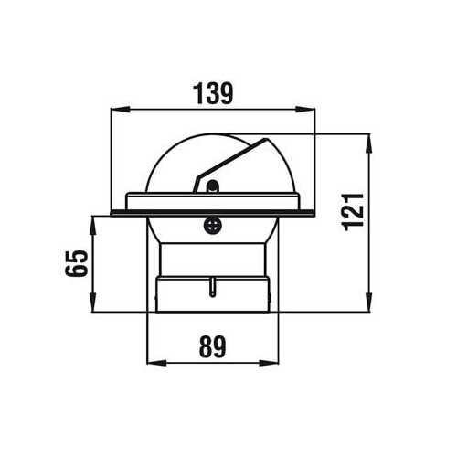 Bussola ad incasso Zenith BZ1 Riviera