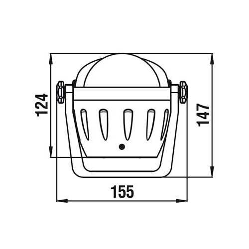 Bussola a staffa Zenith BZ2 con schermo antiriflesso