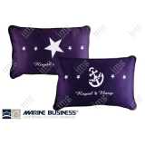 Royal cuscini ricamati 40x60 2 pz. - Marine Business