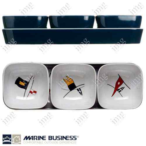 Set aperitivo melamina Regata Marine Business