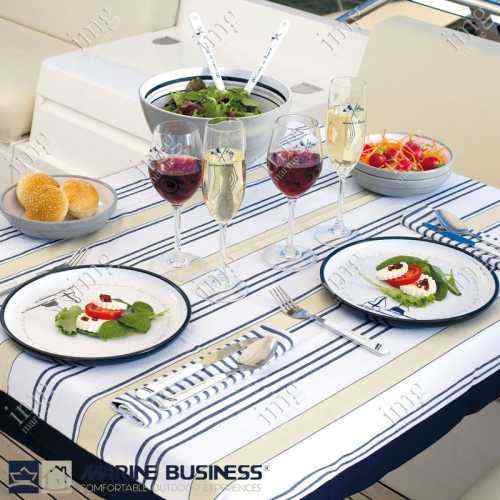 Piatti piani melamina Welcome on Board Marine Business