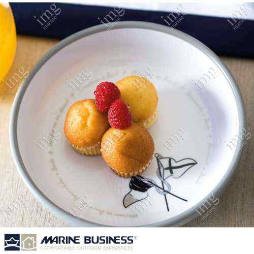 Piatti fondi melamina Welcome on Board Marine Business