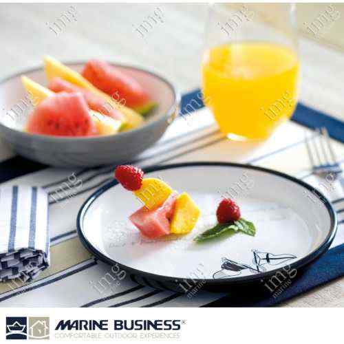 Piatti desert Welcome on Board Marine Business