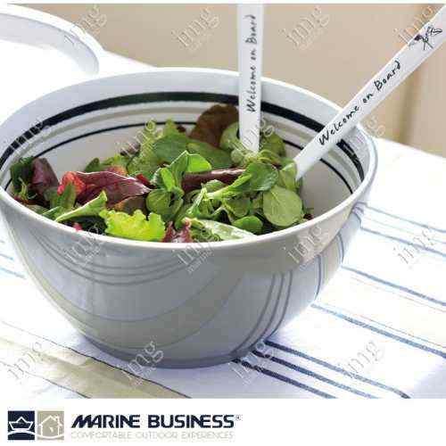 Insalatiera con posate Welcome on Board Marine Business