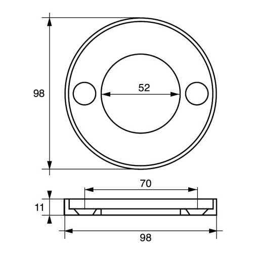 Anodo a collare per piede VOLVO 100