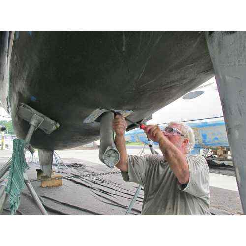 Guarnizione di protezione per piedi Saildrive Yanmar originale