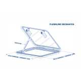 Osteriggio Flushline GEBO profilo in alluminio disegno specifiche