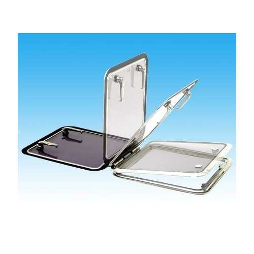 Osteriggio GEBO Standard profilo in alluminio con battuta